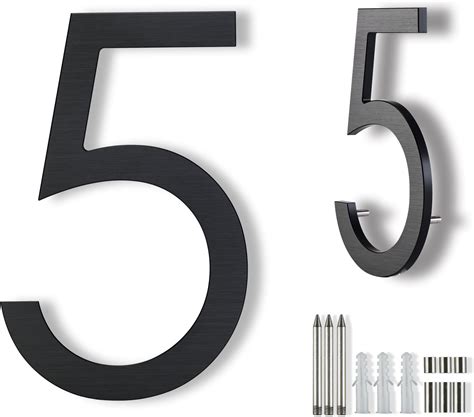 exterior metal house numbers|20cm house number outdoor.